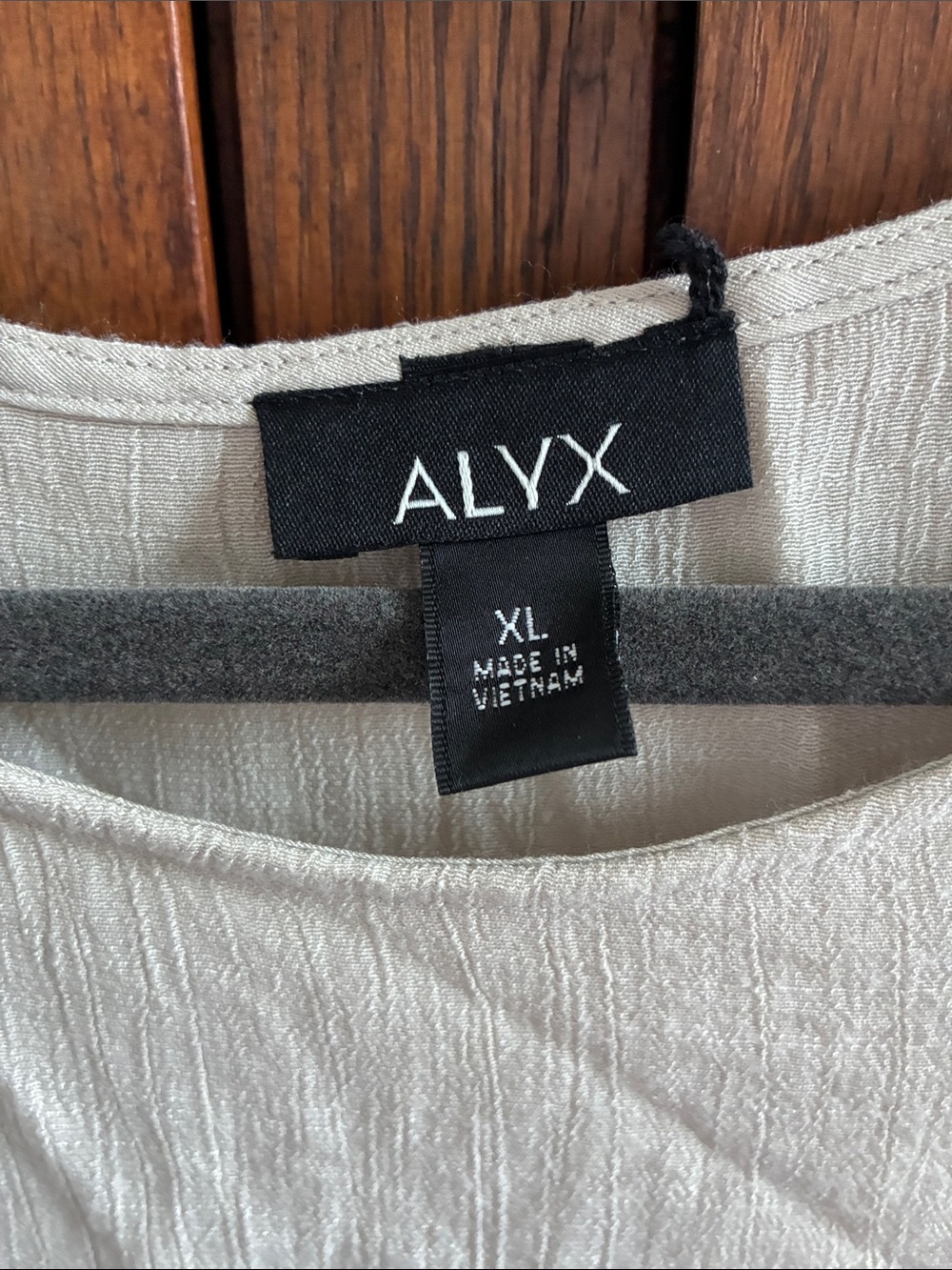 ALYX Cream Layered Ruffle Sleeve Tunic Top - Picture 3 of 5